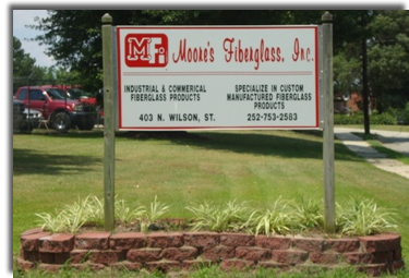 Moore's Fiberglass Sign